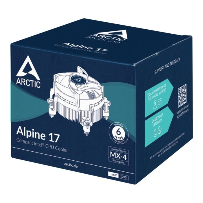Охладител за процесор Arctic Alpine 17, 1700 - Image 6