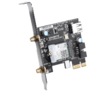 Безжична карта GIGABYTE AORUS X200 Intel® WIFI 6 2x2 802.11ax, Bluetooth 5.0 - Image 3