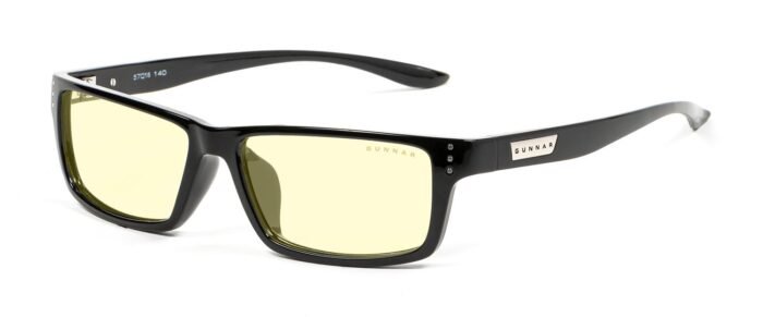 Компютърни очила GUNNAR Riot Onyx, Amber, Черен - Image 1