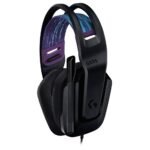 Геймърски слушалки Logitech G335, Микрофон, Черни - Image 2