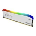 Памет Kingston FURY Beast White RGB 8GB DDR4 3600MHz KF436C17BWA/8 - Image 2