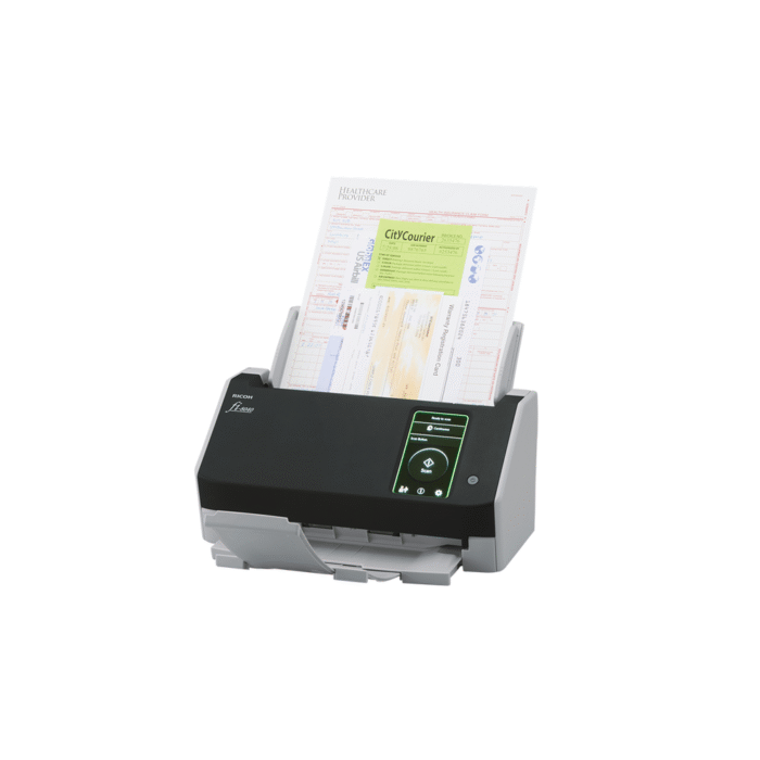 Документен скенер Ricoh Fi-8040, 40 ppm, 80 ipm, ADF 50 листа, 4.3" тъч, USB 3.2, LAN - Image 1