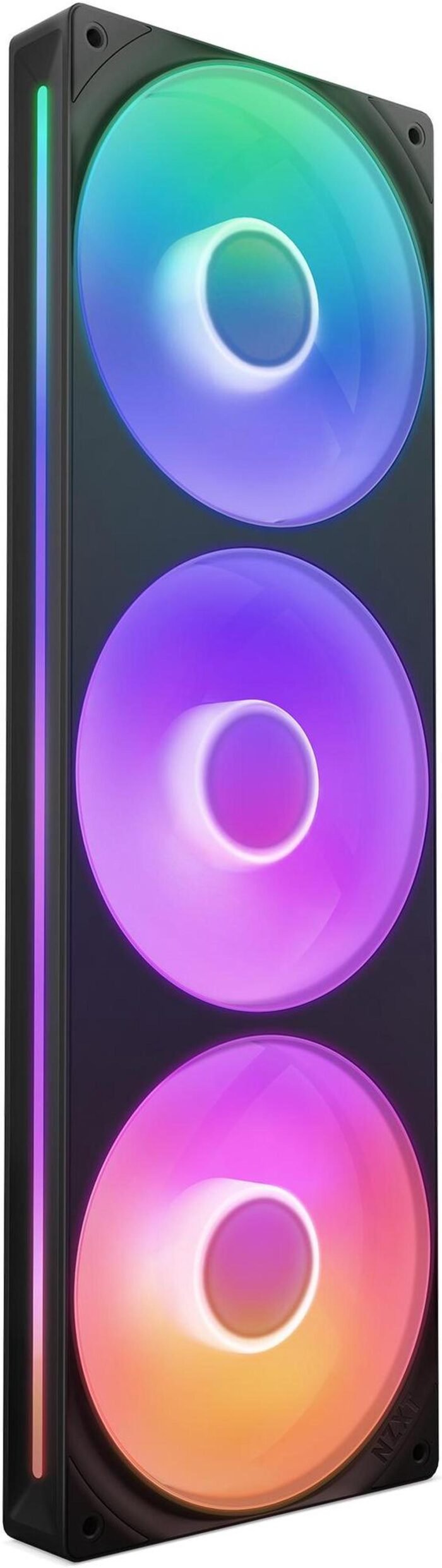 Комплект вентилатори NZXT F360 Black RGB Core - Image 1