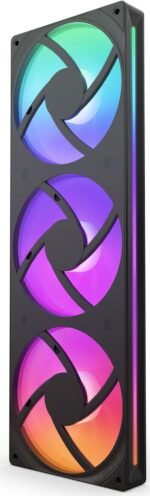 Комплект вентилатори NZXT F360 Black RGB Core - Image 2