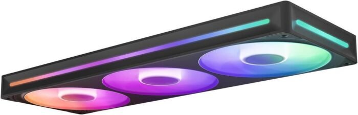 Комплект вентилатори NZXT F360 Black RGB Core - Image 3