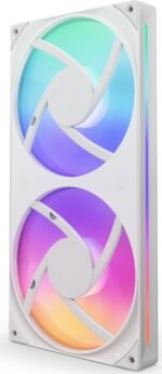 Комплект вентилатори NZXT F280 White RGB Core - Image 2