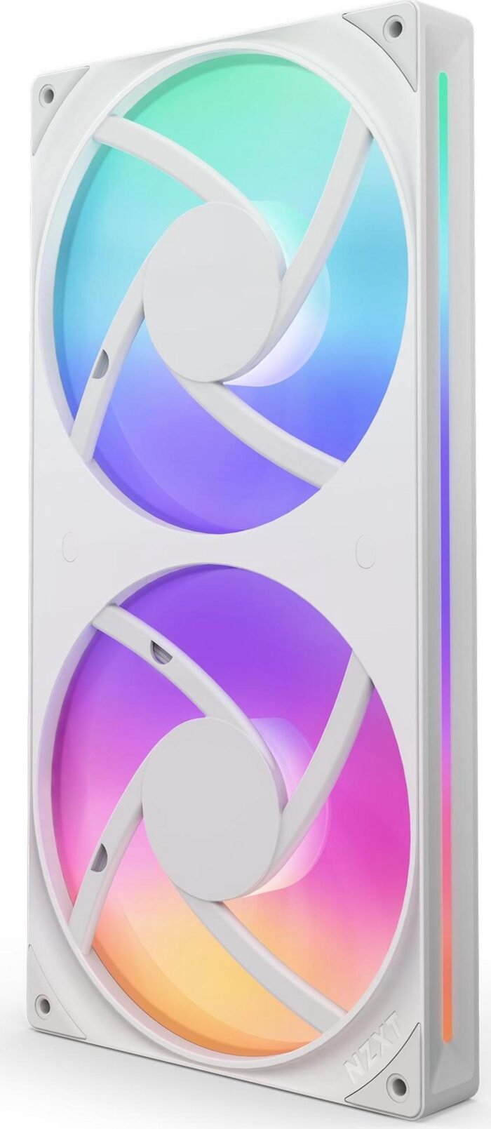 Комплект вентилатори NZXT F280 White RGB Core - Image 2