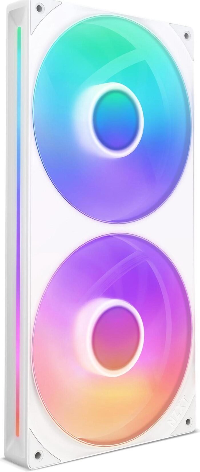 Комплект вентилатори NZXT F280 White RGB Core - Image 1