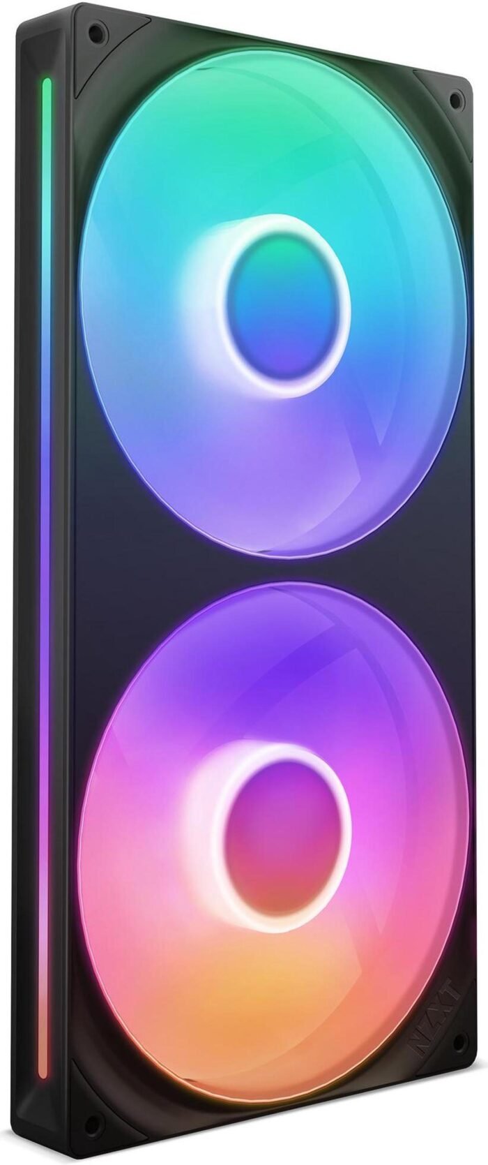 Комплект вентилатори NZXT F280 Black RGB Core - Image 1
