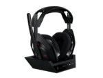Logitech Astro A50 Lightspeed безжични слушалки с докинг станция, Черни