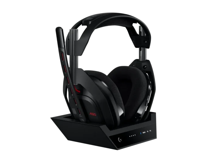 Logitech Astro A50 Lightspeed безжични слушалки с докинг станция, Черни - Image 1