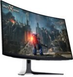 Монитор Alienware AW3225QF 32" Curved QD-OLED, 4K UHD 3840 x 2160 , 240Hz, 0.3ms - Image 2