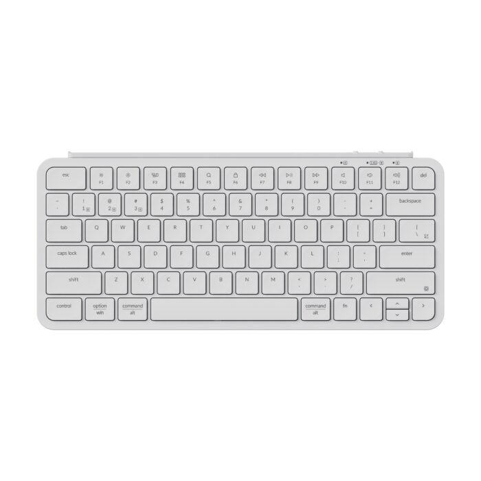 Безжична клавиатура Keychron B1 Pro Ultra-Slim Ivory White - Image 1