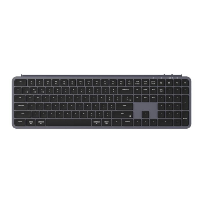 Безжична клавиатура Keychron B6 Pro Ultra-Slim - Space Gray - Image 1
