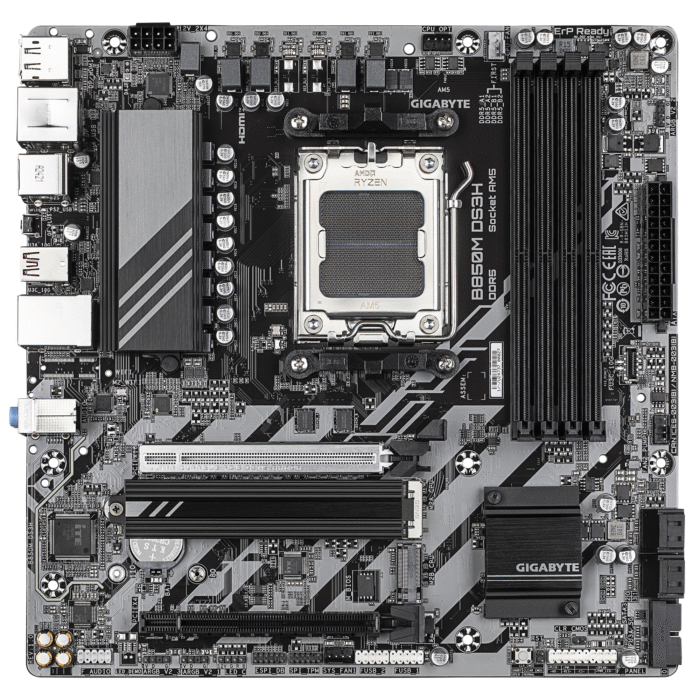 Дънна платка GIGABYTE B850M DS3H socket AM5 - Image 1