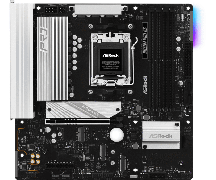 Дънна платка ASRock B850M Pro RS socket AM5 - Image 1