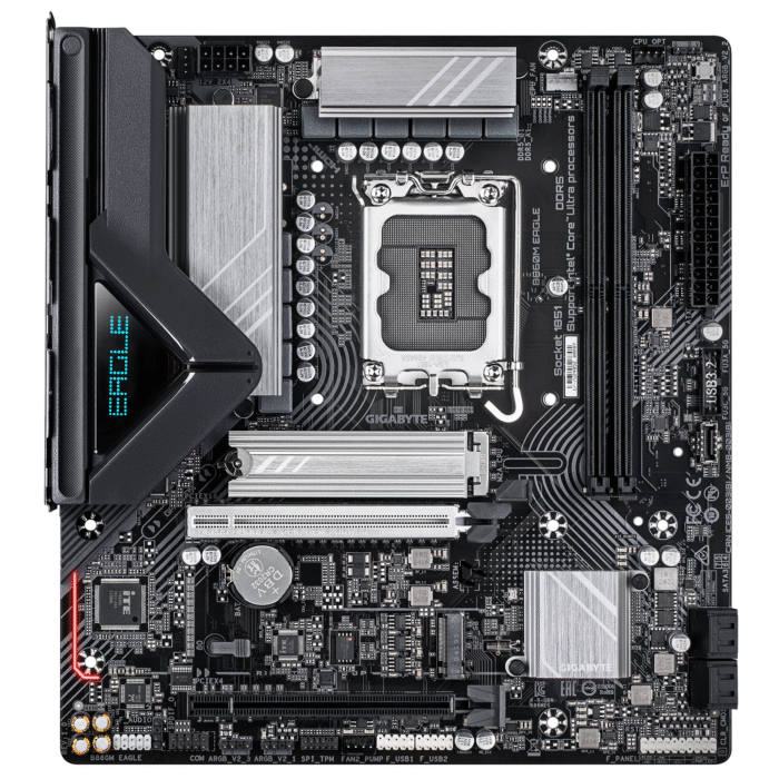 Дънна платка GIGABYTE B860M EAGLE, LGA 1851 - Image 1