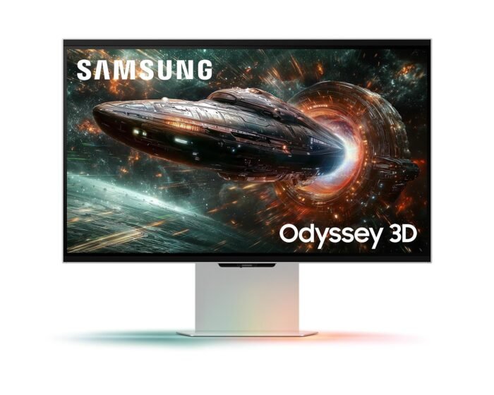 3D Монитор SAMSUNG Odyssey 3D G6 G90XF - 27" IPS 4K UHD(3840x2160), 165Hz, 1ms - Image 1