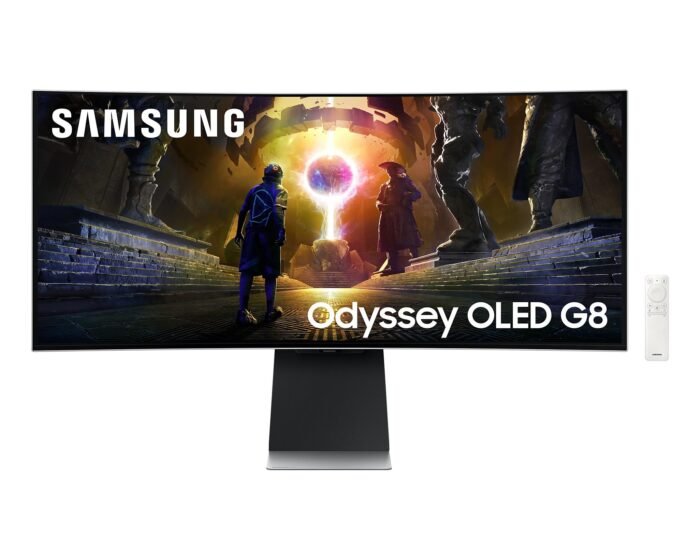 Монитор Samsung Odyssey OLED G8 G85SD Ultra WQHD - 34" CURVED 1800R, 175 Hz, 0.03ms - Image 1