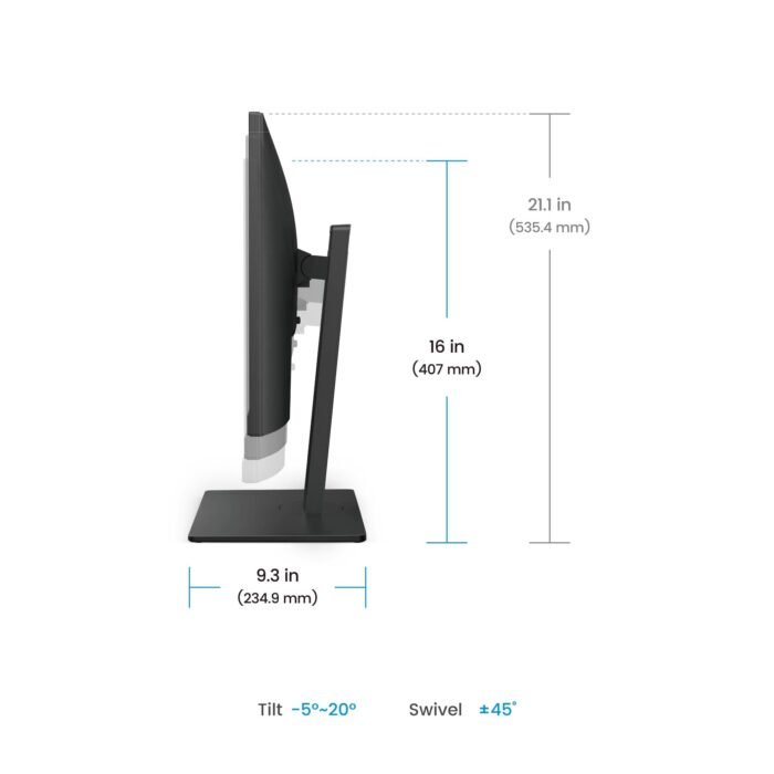 Монитор BenQ BL2786TC, 27", IPS, 1920x1080, 100Hz, Speaker 2 x 2W - Image 9