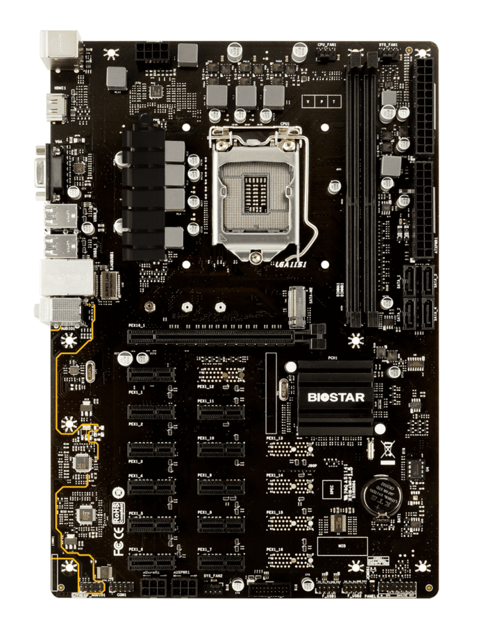 Дънна платка BIOSTAR TB360-BTC PRO 2.0 Intel Socket 1151 - Image 1