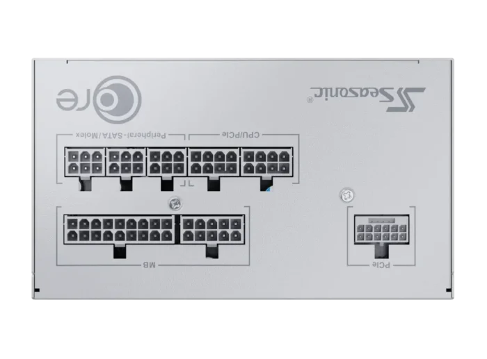 Захранващ блок Seasonic CORE GX White 650W 80+ Gold, Fully Modular, ATX 3.1, PCIe 5.1 - Image 8