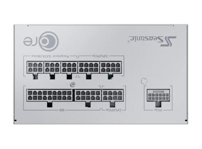 Захранващ блок Seasonic CORE GX White 850W 80+ Gold, Fully Modular, ATX 3.1, PCIe 5.1 - Image 7