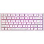 Геймърскa механична клавиатура Dark Project ALU81A Terra Nostra White RGB