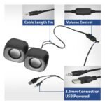 ACT Стерео колонки Eminent 2.0, USB захранване, 2 х 3W - Image 3