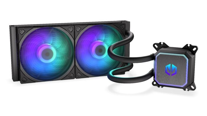 Охладител за процесор ENDORFY Navis F240 ARGB - Black - Image 1