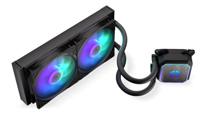 Охладител за процесор ENDORFY Navis F240 ARGB - Black - Image 6