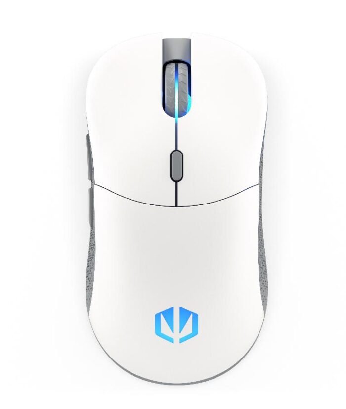 Геймърска безжична мишка ENDORFY Gem Plus - Onyx White - Image 1