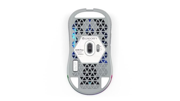 Геймърска безжична мишка ENDORFY Gem Plus - Onyx White - Image 4