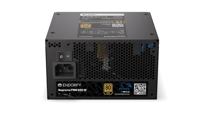 Захранващ блок Endorfy Supremo FM6 850W 80+ Gold, PCIe 5.1 - Fully Modular - Image 9