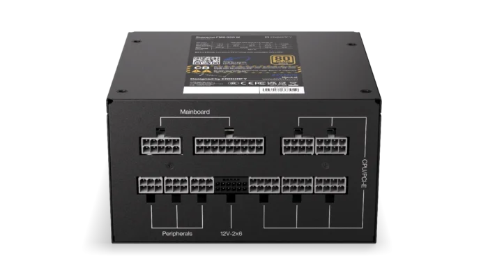 Захранващ блок Endorfy Supremo FM6 850W 80+ Gold, PCIe 5.1 - Fully Modular - Image 11