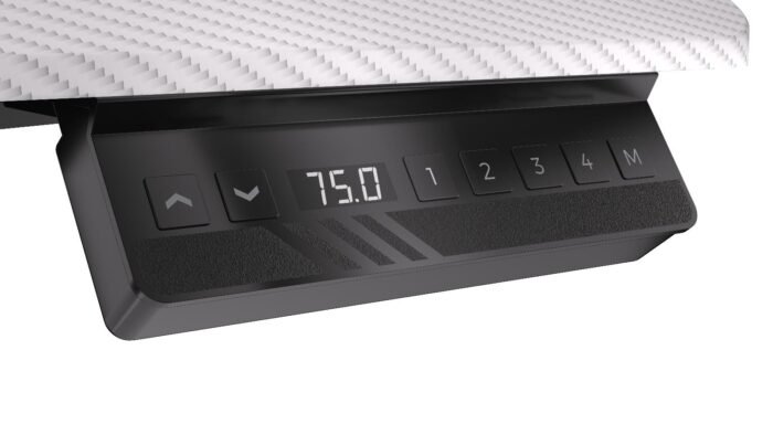 Геймърско бюро ENDORFY - Atlas L Electric - Onyx White - Image 13