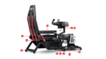 Геймърски стол Next Level Racing Flight Simulator - Image 5