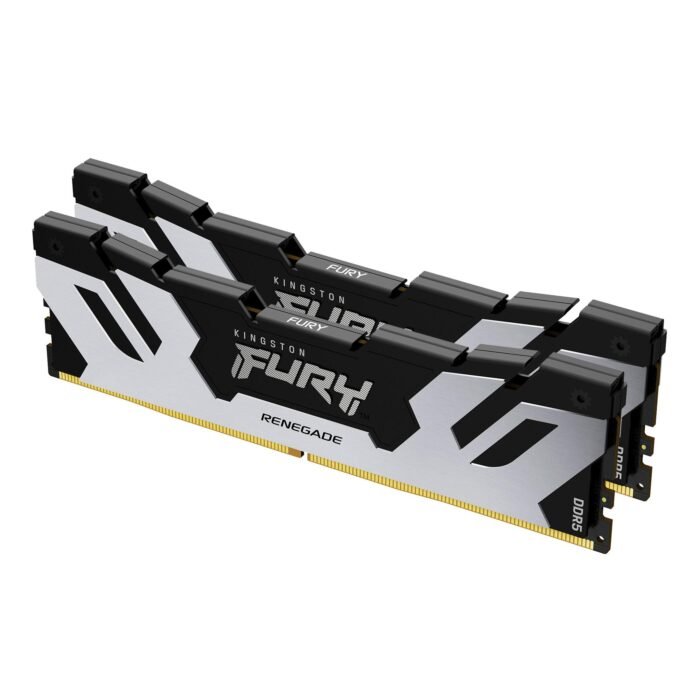 Памет Kingston Fury Renegade Silver/Black 64GB(2x32GB) DDR5 6400MHz CL32 - Intel XMP - Image 1