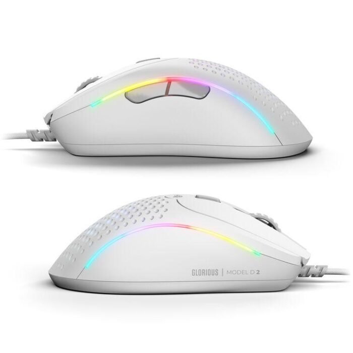 Геймърска мишка Glorious Model D 2 (Matte White) - Image 3