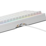 Геймърска механична клавиатура Glorious GMMK 3 HE 65% White - Fox HE Switches - Image 4