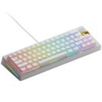 Геймърска механична клавиатура Glorious GMMK 3 HE 65% White - Fox HE Switches - Image 2
