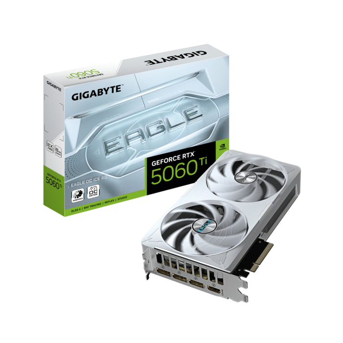 Видео карта GIGABYTE RTX 5060 TI EAGLE OC ICE 8GB GDDR7 - Image 9