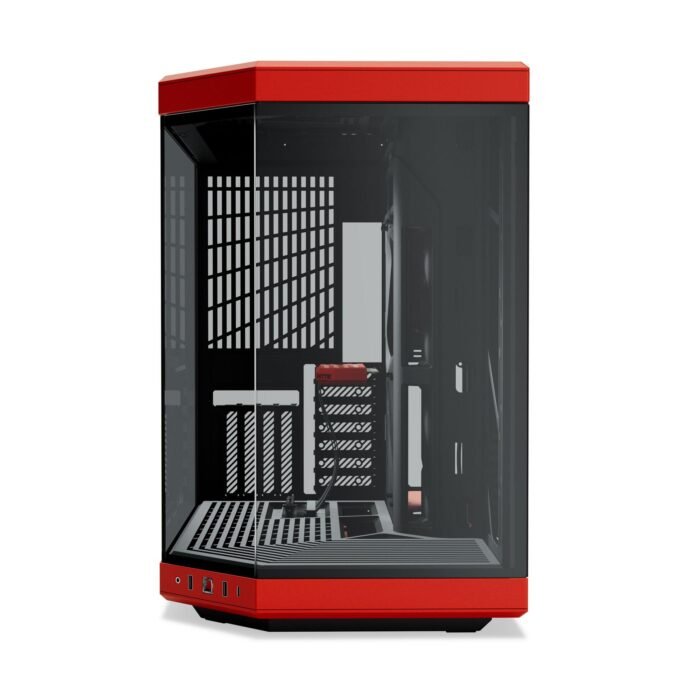 Кутия HYTE Y70 Tempered Glass Black/Red - Image 2