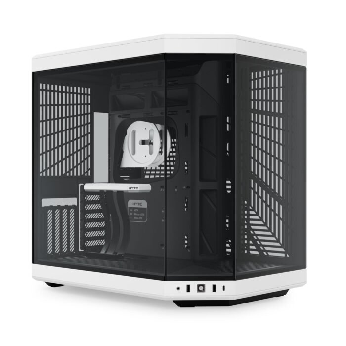 Кутия HYTE Y70 Tempered Glass Black/White - Image 1