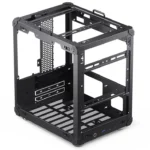 Кутия Jonsbo C6 Mesh, mATX, Black - Image 3