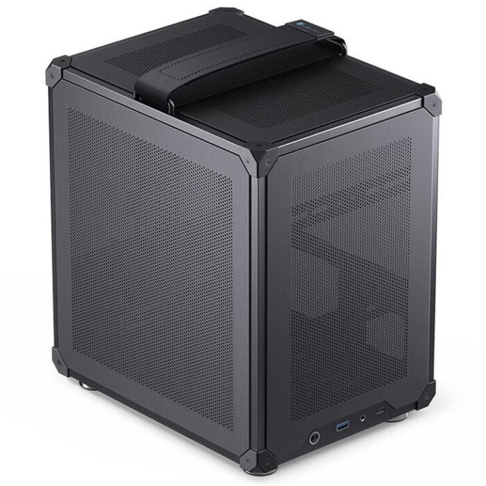 Кутия Jonsbo C6 Mesh, mATX, Black - Image 1