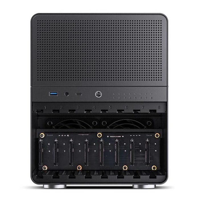 Кутия Jonsbo N3 NAS, Mini-ITX, Black - Image 5