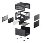 Кутия Jonsbo N3 NAS, Mini-ITX, Black - Image 8