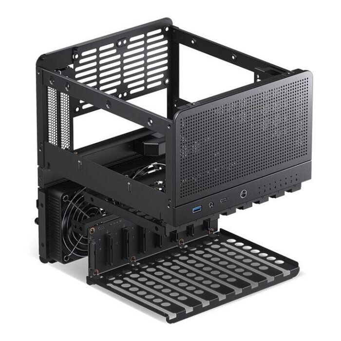 Кутия Jonsbo N3 NAS, Mini-ITX, Black - Image 6