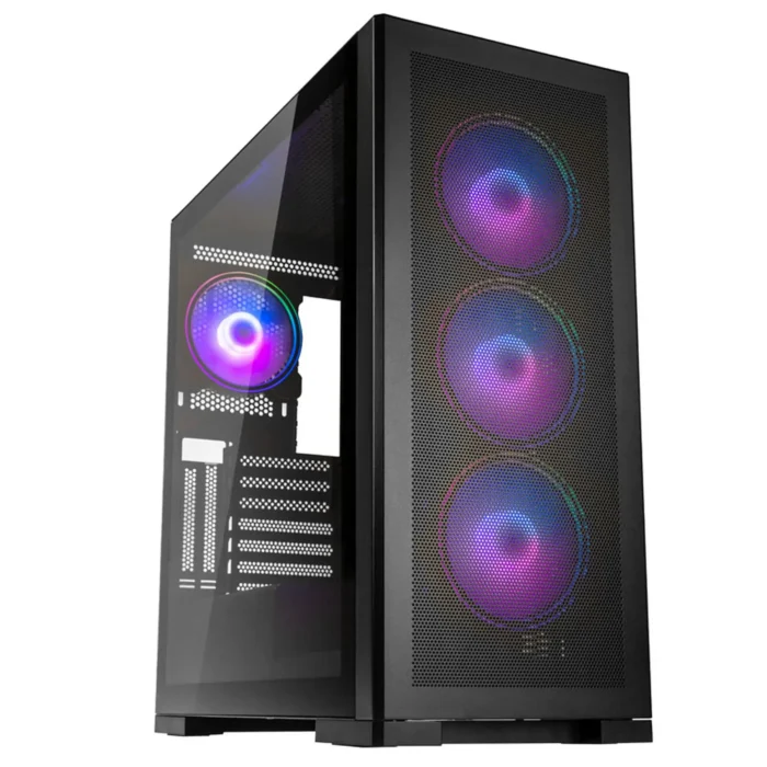 Кутия Kolink Unity Meshbay ARGB Mid-Tower, Black - Image 1